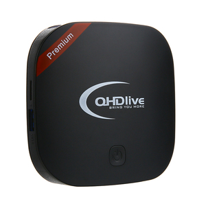 Decodificador QHDLIVE Compatible con 4K, Sistema Operativo Android 7.1 para <span class=keywords><strong>Ver</strong></span> Más de 6000 <span class=keywords><strong>Canales</strong></span>, Android TV Box RK3229 de Cuatro Núcleos, QHDLive Smart TV BOX - Product Image 1