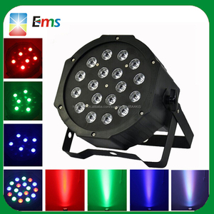 2014 <span class=keywords><strong>vente</strong></span> chaude rgbwa led par lumière 18 pcs * 1 w gros <span class=keywords><strong>stage</strong></span> de lumière - Product Image 3