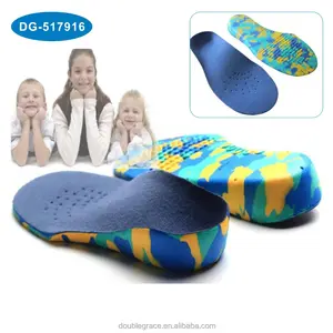 Anak-anak Anak-anak EVA Sol Ortopedi untuk Anak-anak Sepatu Flat Kaki Penopang Lengkungan Orthotic Bantalan Koreksi Kesehatan Perawatan Kaki