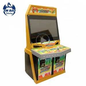 2 joueurs fish table game cabinet / arcade fishing game machine avec 26 /32/33 jeux en 1