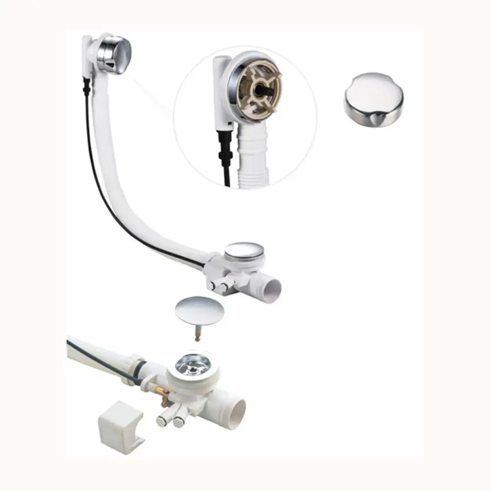 Attrezzature bagno, Vasca Da Bagno Accessorio, Vasca da bagno Scolapiatti Rifiuti Overflow