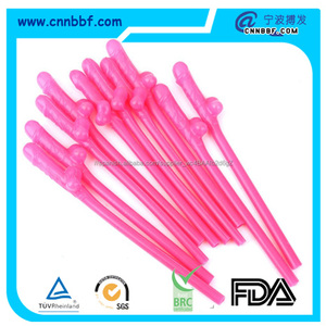 Pajita Pitillo Sorbete Popote Con Forma De Pene Con Testiculos - Product Image 1