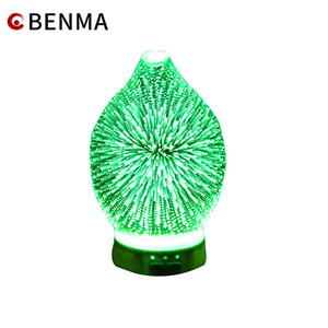 Famille-amical à ultrasons 3d en verre diffuseur d'huile, arôme à ultrasons <span class=keywords><strong>2018</strong></span> - Product Image 2