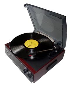 Máy Nghe Nhạc Vinyl Với Máy Nghe Nhạc CD Cassette Ghi Âm & Máy Nghe Nhạc USB/SD FM Radio - Product Image 1