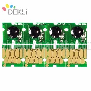 Puce de cartouche d'encre pour <span class=keywords><strong>Epson</strong></span>, 5 pièces, Compatible avec les modèles <span class=keywords><strong>WF</strong></span> <span class=keywords><strong>7620</strong></span>, <span class=keywords><strong>WF</strong></span> 7710, <span class=keywords><strong>WF</strong></span> 7720, pour recharge d'encre, puce de réinitialisation - Product Image 6