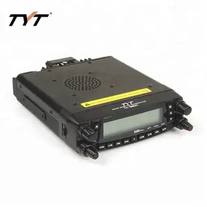 TYT TH-9800 Plus 50W Quad Band携帯ラジオDual Display Repeater Car Mobile Ham Radio + マイク