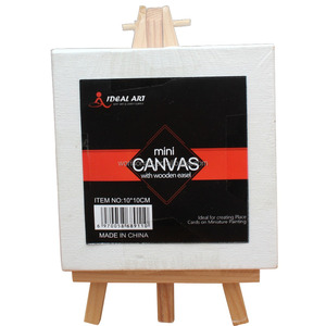 Mini Tela per Pittura <span class=keywords><strong>con</strong></span> Cavalletto in Legno, Design per Forniture Artistiche e Disegno - Product Image 4