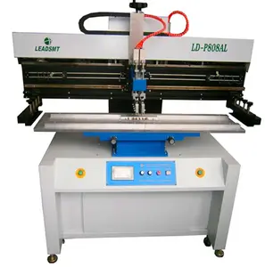 Pâte à souder sérigraphie machine PCB imprimante de pochoir pour 1.5/1.2 m tubes led PCB
