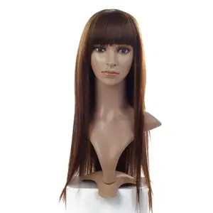 Synthetic fashion full head wig daily use long hair styles