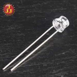 Độ sáng cao đèn led 4.8/5mm mũ rơm màu trắng chân dài led diode 2.8 V-3.5 V