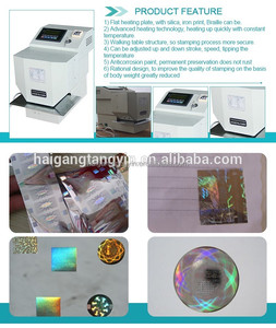 Máy Tính Để Bàn An Ninh Hologram Foil Máy Dập Nổi - Product Image 4
