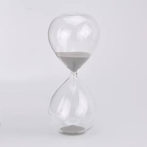 นาฬิกาทรายโปร่งใสรูปทรงกรวยแบบคลาสสิก - Product Image 1