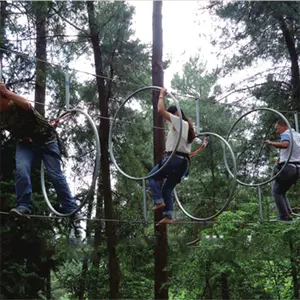 Nuevo diseño de aventura de China, Parque Forestal temático de escalada