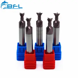 BFL Solid Carbide 65 Degree Dovetail Milling Cutters For Steel
