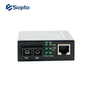 Mini <span class=keywords><strong>Convertidor</strong></span> <span class=keywords><strong>de</strong></span> Medios <span class=keywords><strong>de</strong></span> <span class=keywords><strong>Fibra</strong></span> Sopto, 1 Puerto <span class=keywords><strong>de</strong></span> <span class=keywords><strong>Fibra</strong></span>, 1 Puerto <span class=keywords><strong>UTP</strong></span> RJ45 <span class=keywords><strong>a</strong></span> Interfaz FC, Multimodo, 2 km, <span class=keywords><strong>Convertidor</strong></span> <span class=keywords><strong>de</strong></span> Medios 10/100 - Product Image 3