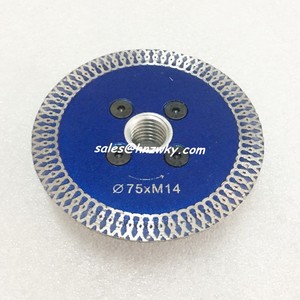 Disco Diamantato per Taglio Granito, Lama per Piastrelle, Disco Turbo con Segmenti Diamantati per Marmo, Lama per Sega Diamantata - Product Image 3