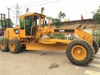 Caterpillar 140H niveleuse avec bon état, équipement lourd utilisé niveleuse CAT 140H niveleuse caterpillar 140G