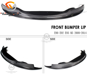 Cho E90 E92 e93 M3 2008-2013 sợi carbon phía trước môi Spoiler <span class=keywords><strong>AK</strong></span> loại - Product Image 4