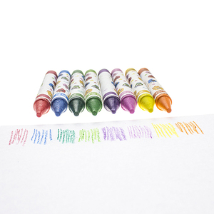 Màu Sắc Tùy Chỉnh Không Độc Hại Sáp Đóng Gói Hộp Màu Bút Chì Màu Với Túi Vải - Product Image 6