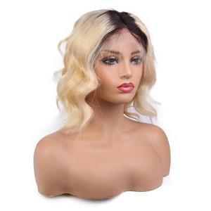 Prezzo all'ingrosso 1b 613 Bob parrucche anteriori in pizzo pieno brasiliano capelli umani <span class=keywords><strong>parrucca</strong></span> corta <span class=keywords><strong>parrucca</strong></span> <span class=keywords><strong>bionda</strong></span> <span class=keywords><strong>riccia</strong></span> corta - Product Image 3