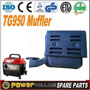 piezas de repuesto 2014 generador de silenciadores para tg950 generador de gasolina para silenciadores 950