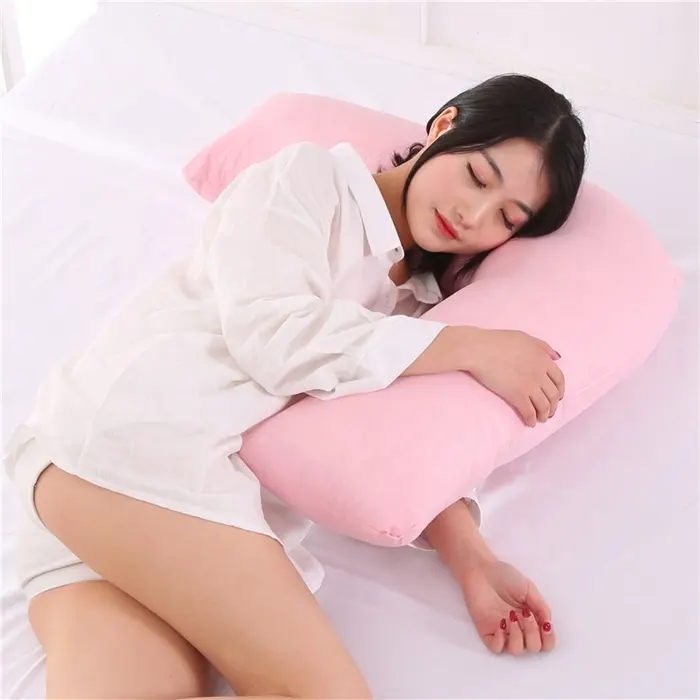 Maternity V Shape Sleeping Pillow Head Neck Support Pregnancy Bedding Pillow