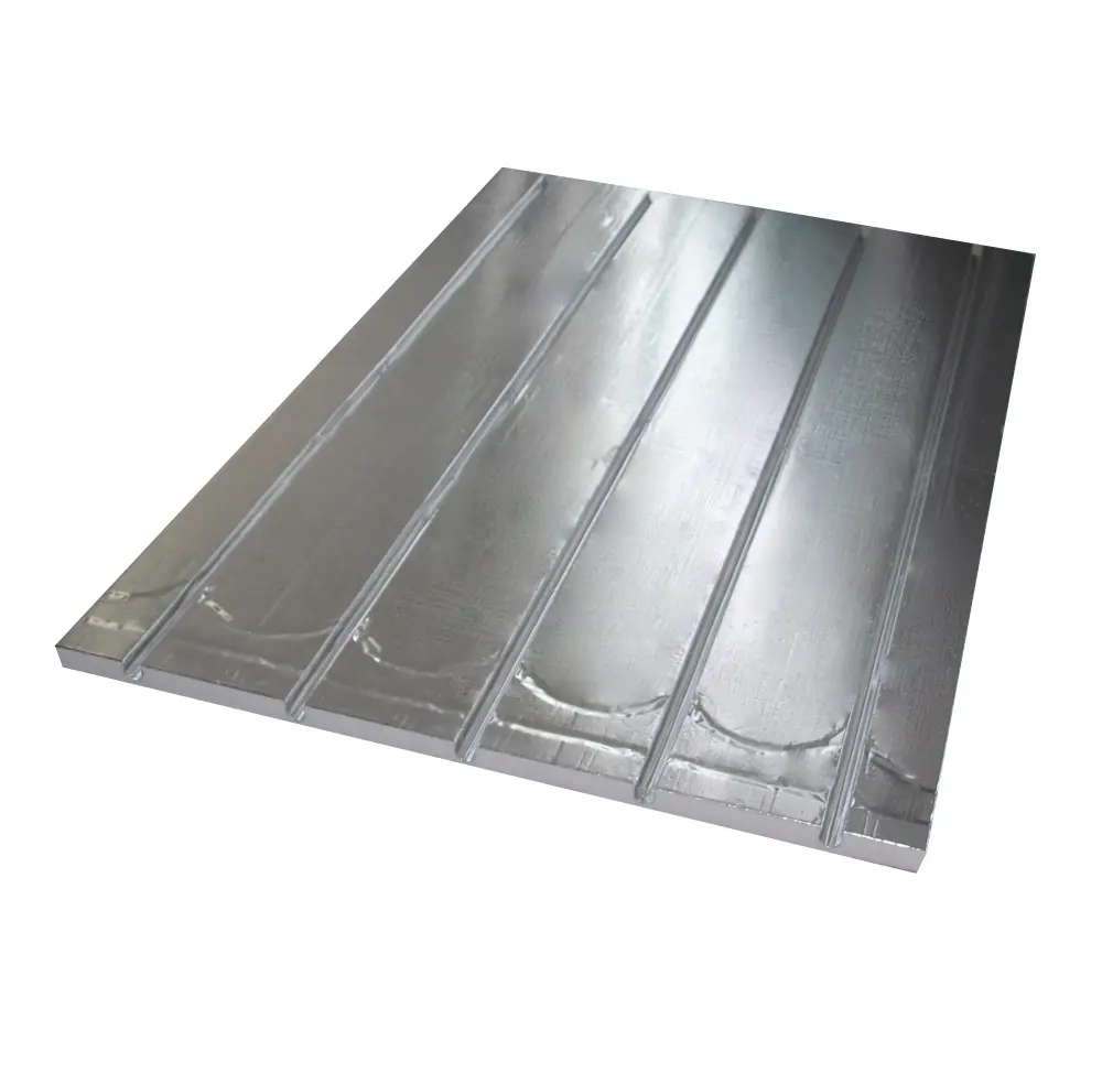 Xps insulation board first grooved induction floor heating