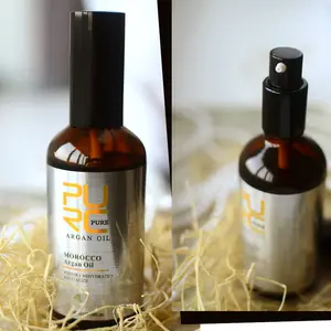 Factory supplier morocco argan oil on natural hair for smoothing black hair