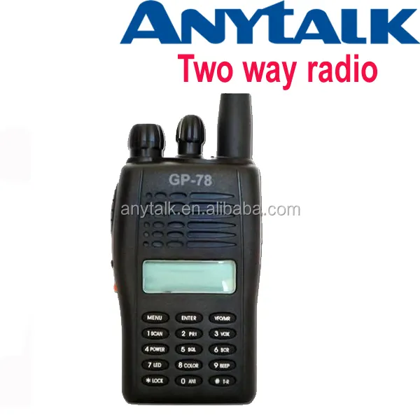 엘리트 gp78 vhf uhf 양용 라디오 호화 된