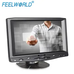 Auto display 1080 P ondersteuning lage stroomverbruik standaard beugel VGA Video1 Video2 Audio HDMI 7 inch tft lcd monitor