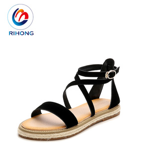 <span class=keywords><strong>Sandales</strong></span> d'été de style romain pour femmes, personnalisées, OEM, collection - Product Image 4