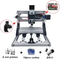 Mesin Cetak Laser 3D Mini CNC Mesin Pengukir 3 Sumbu Mesin Mini dengan Harga Rendah