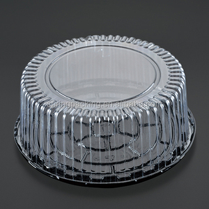 Boîte d'emballage de gâteaux en pvc pet, <span class=keywords><strong>cercle</strong></span> rond, en plastique, <span class=keywords><strong>transparent</strong></span>, en pet, 6, 7, 8, 9 pouces, vente en gros, 10 pièces - Product Image 5