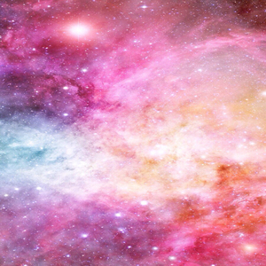 Полиэфирная ткань с теплопередачей, Тюлевая ткань с принтом Галактики для свитера - Product Image 4