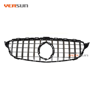 Matériau ABS W205 <span class=keywords><strong>calandre</strong></span> de pare-chocs avant pour <span class=keywords><strong>mercedes</strong></span> benz w205 <span class=keywords><strong>calandre</strong></span> style <span class=keywords><strong>GT</strong></span> 2015 2018 - Product Image 5