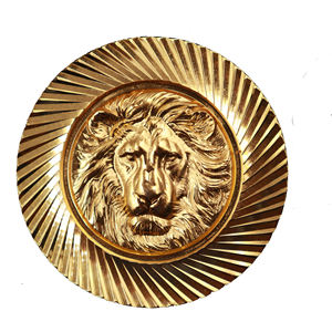 Vendita diretta in fabbrica di alta qualità personalizzata personalizzata in oro verniciato leone moneta in metallo <span class=keywords><strong>3d</strong></span> - Product Image 2