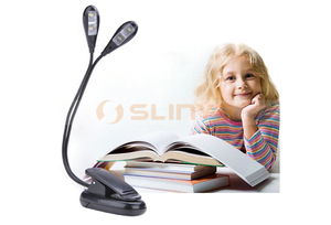 <span class=keywords><strong>2X</strong></span> 20cm Cou 100lm <span class=keywords><strong>4</strong></span> LED <span class=keywords><strong>3X</strong></span> Lampe de serrage de bord de bureau pour la lecture de livres - Product Image 4