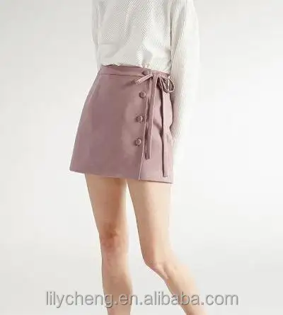 Hot sell plus size 8XL custom wholesale women ladies girls mini skirt suede skirts bandage skirts