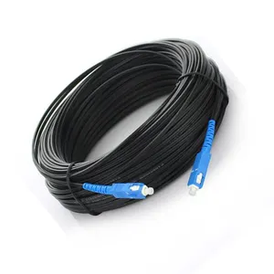 Sc Patch Cord NECERO Hot Selling High Quality SC To SC SM FTTH Fiber Optic Jumper Outdoor SC Simplex Drop Patch Cord