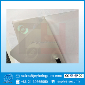Nhiệt Niêm Phong Rõ Ràng Nhựa Hologram Cán Túi Cho Thẻ Id - Product Image 2