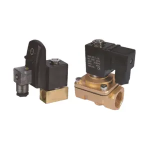 High Pressure 220v Water Brass Solenoid 2 Way Valve