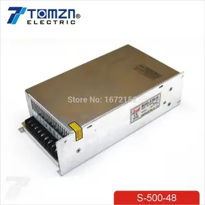 500W 48V 10A 220V INPUT Single Output Switching power supply for LED Strip light AC to DC