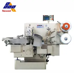 candy double head twist wrapping machine,hard candy packing machine