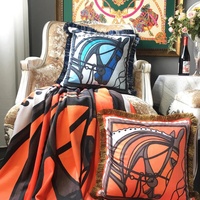 Gros Style Européen de Haute Qualité Numérique Imprimé Housse de Coussin Personnalisé