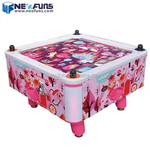 Neofuns Vierkante Cube Mini 7 Ft Concurrentie Mini Classic Air Hockey Tafel Spel Voor Verkoop