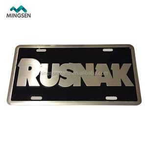 Bán hot I tình yêu New York tuỳ chỉnh trang trí nổi tự động mới lạ số giấy phép mảng - Product Image 2