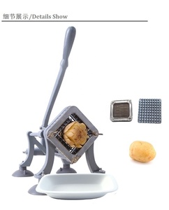 Pemotong kentang Manual multifungsi, pemotong sayur & goreng Prancis untuk penggunaan Restoran - Product Image 3