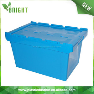 <span class=keywords><strong>60L</strong></span> PP 3 kg Écologique logistique Pliant <span class=keywords><strong>caisse</strong></span> de sécurité en <span class=keywords><strong>plastique</strong></span> avec couvercle - Product Image 3