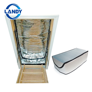 Escalier d'accès isolé pour grenier ou sous-sol, en aluminium, pliable, avec <span class=keywords><strong>isolation</strong></span> - Product Image 1