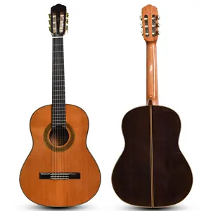 Torero D3925, fábrica profesional, madera maciza, 39 pulgadas, guitarra clásica